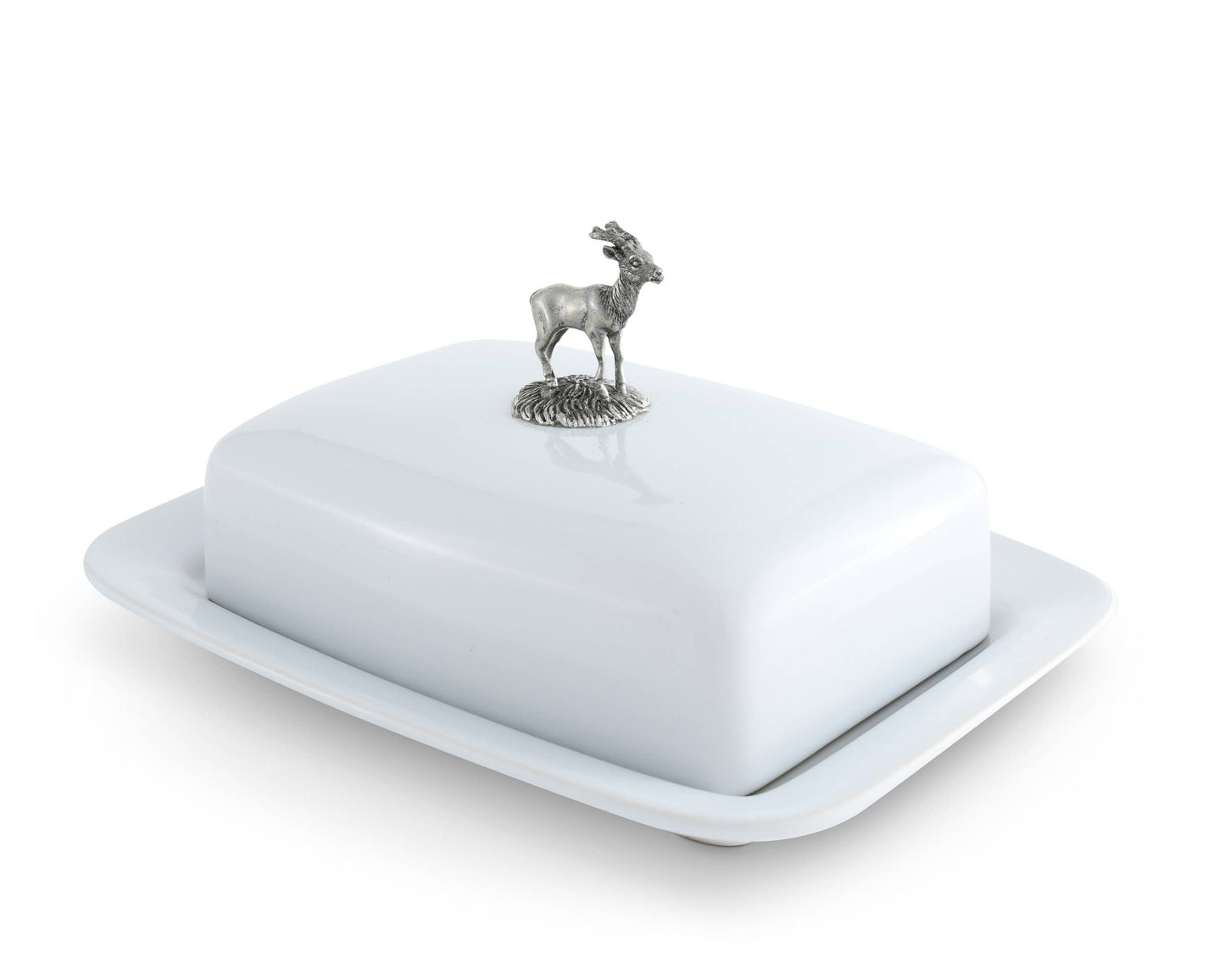 Stag Butter Dish