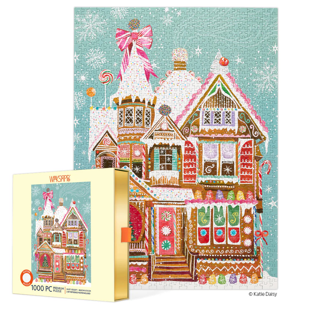 Gingerbread House 1000 Piece Puzzle
