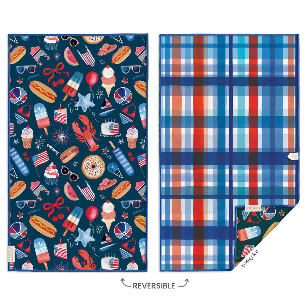 WerkShoppe Summer Favorites Microfiber Kitchen Towel
