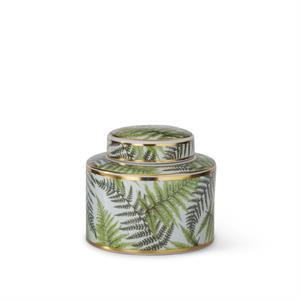 K & K Interiors Fern Ginger Jar - Small