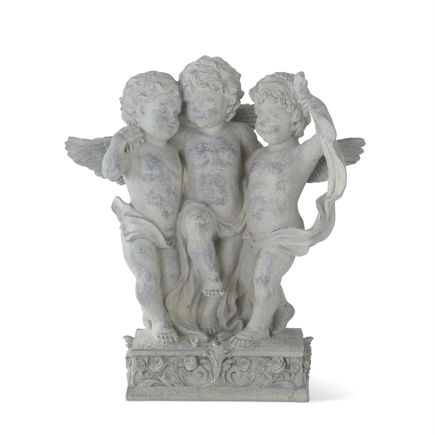 K & K Interiors Cherub Statue