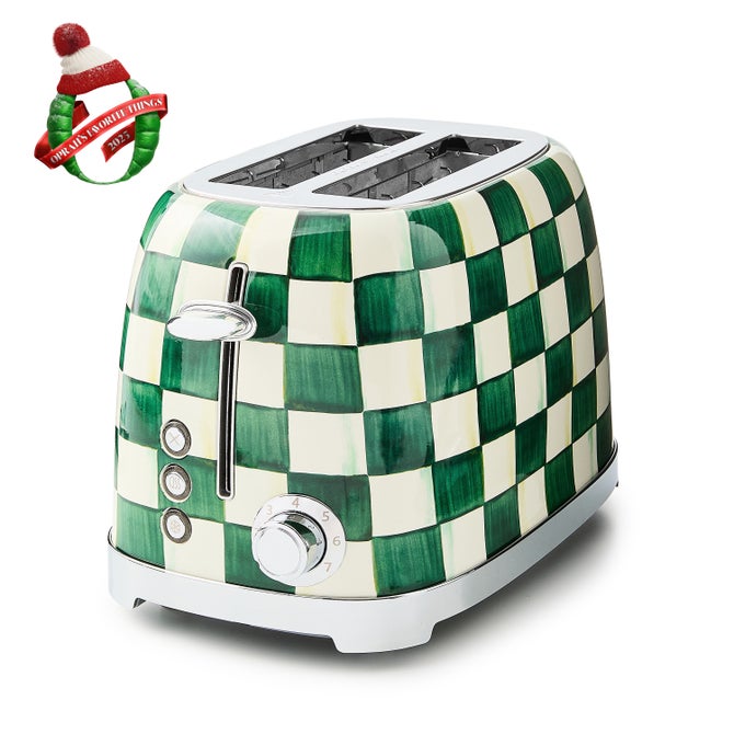 Emerald Check 2-Slice Toaster