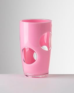 Mario Luca Giusti Pink Fisheye Highball Glass