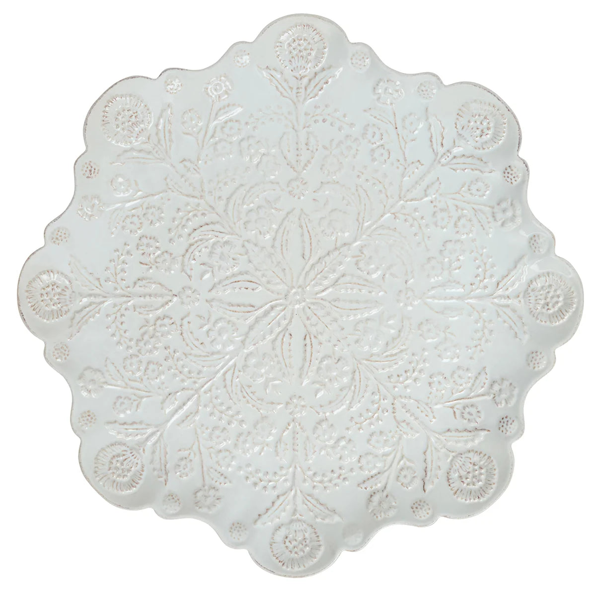 Juliska Berry & Thread Thistle Charger/Platter - Whitewash