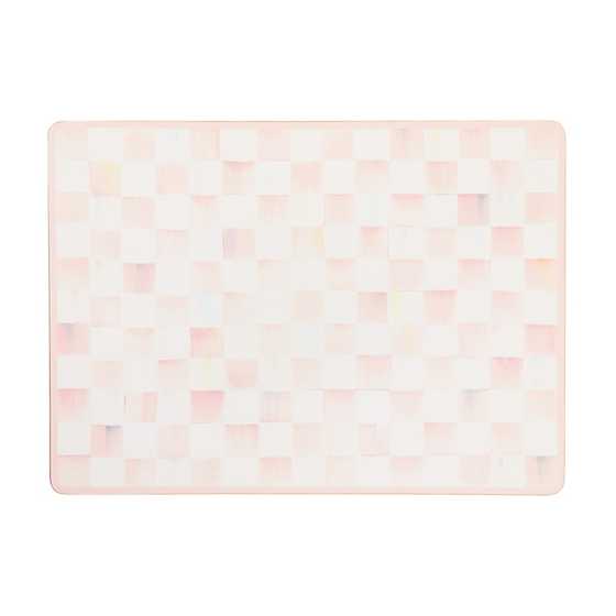 Rosy Check Placemat Set of 4