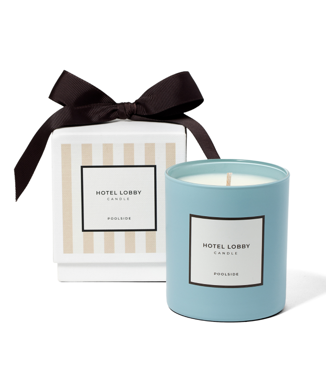 Hotel Lobby Poolside - Luxury Soy Candle - 9.75 oz