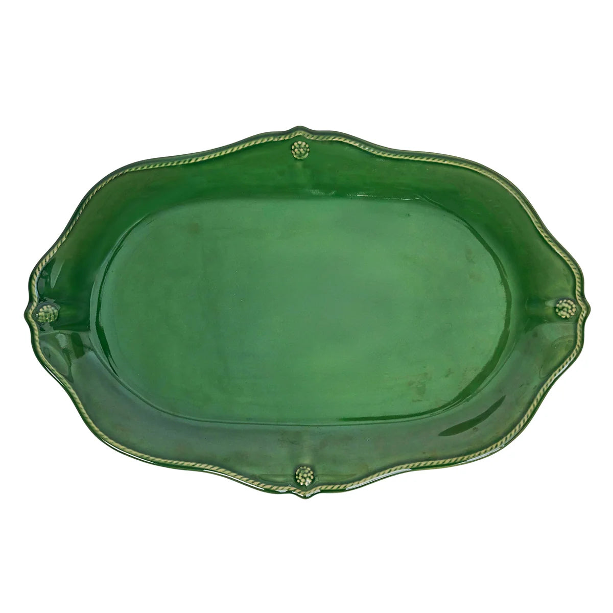 Juliska Berry & Thread 16" Platter - Basil