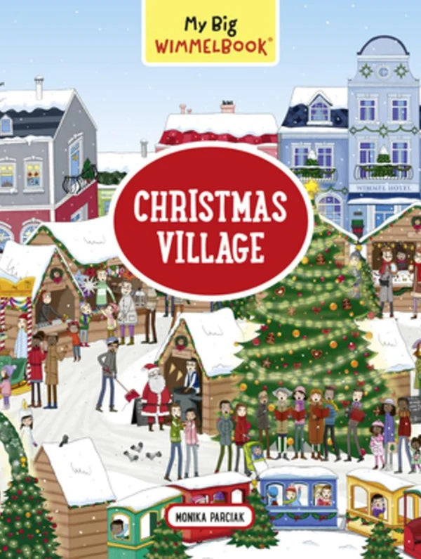 My Big Wimmelbook® Christmas Village: A Look-and-Find Book