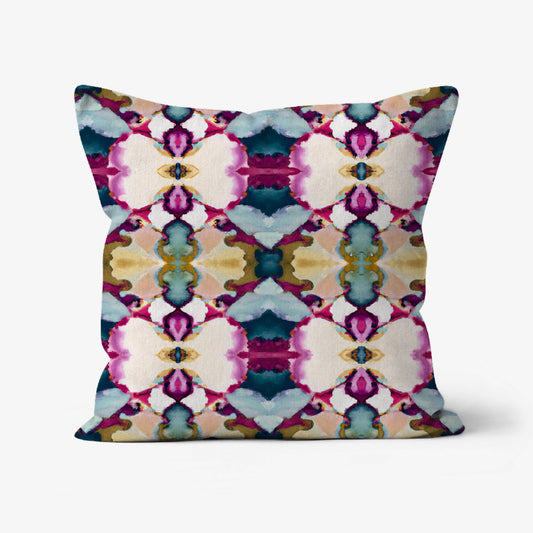 Jada 2 Decorative Abstract Modern Art Print Throw Pillow: 18x18 / Wihout Insert