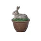 Forest Walk Rabbit Bowl with Lid