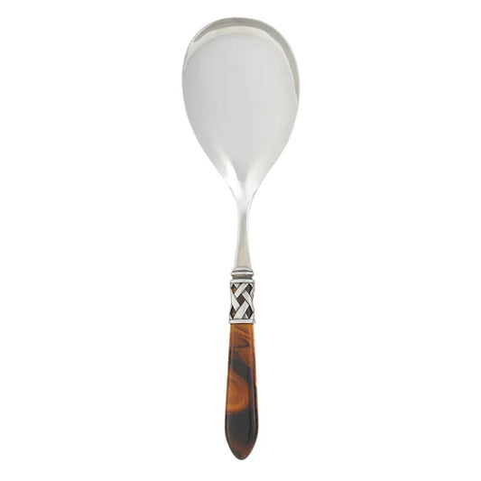 Antique Tortoiseshell Aladdin Antique Serving Spoon