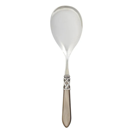 Antique Taupe Aladdin Antique Serving Spoon