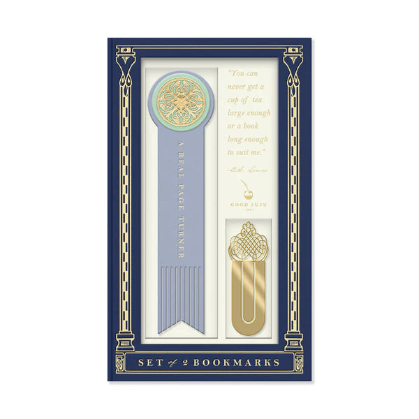 Good JuJu Ink A Real Page Turner Bookmark Set of 2