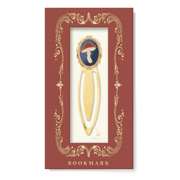 Good JuJu Ink Mushroom Metal Clip Bookmark