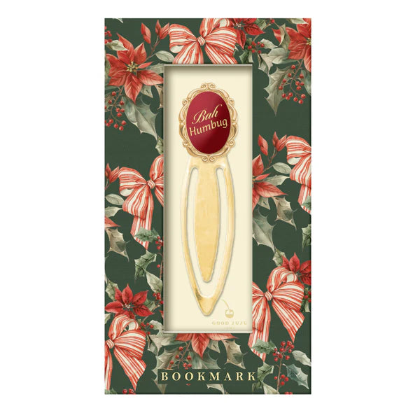 Good JuJu Ink Bah Humbug Metal Clip Bookmark