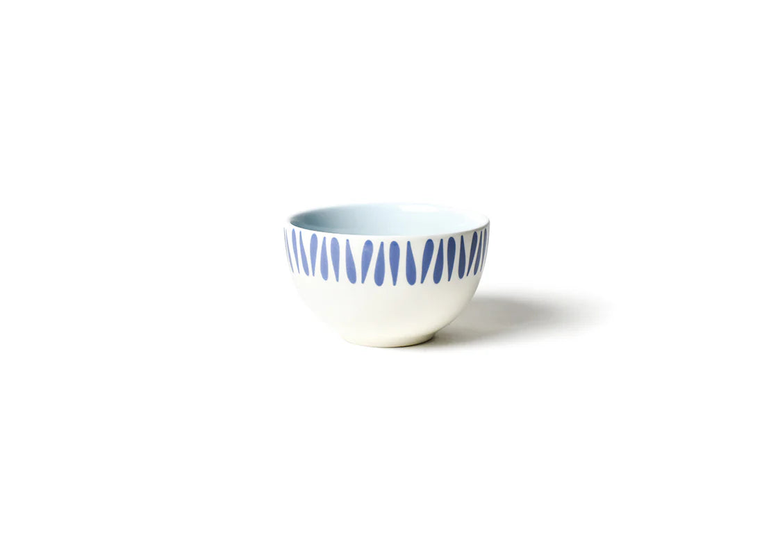 Coton Colors Iris Blue Drop Small Bowl