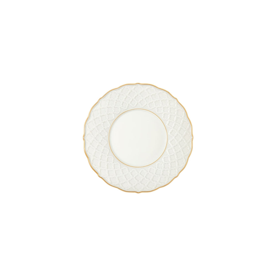 Empire Dinnerware Collection - White & Gold