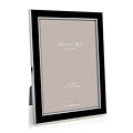 Addison Ross Black Enamel & Silver Frame - 5x7