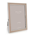 Addison Ross Cappuccino Enamel & Silver Frame - 5x7