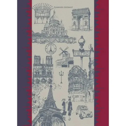 J'Aime Paris Jacquard Tea Towel