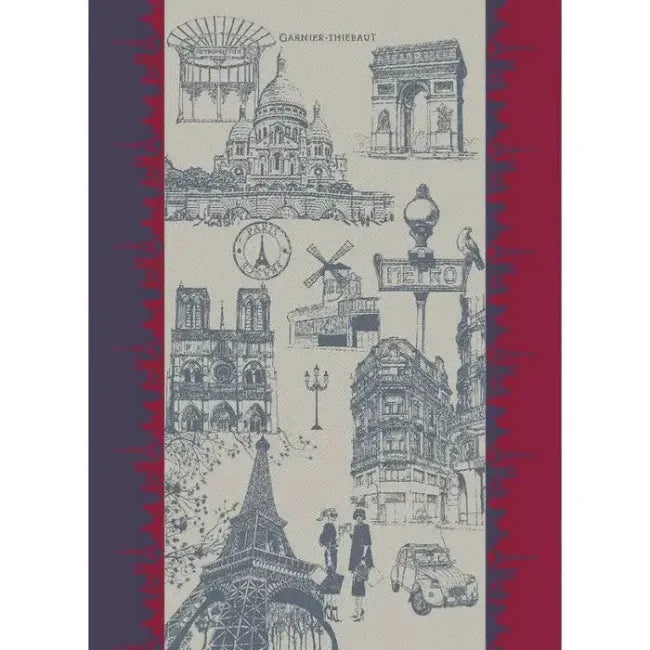 J'Aime Paris Jacquard Tea Towel