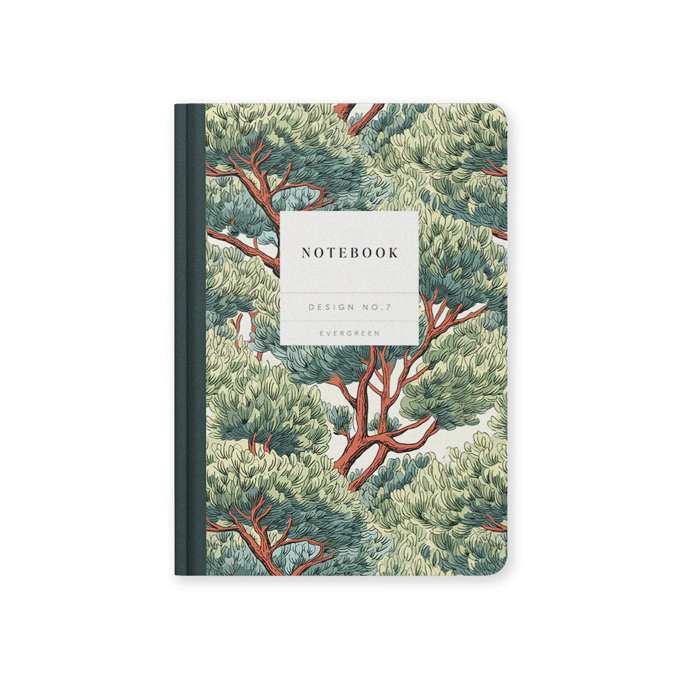 Ohh Deer A5 Premium Hardback Notebook - Design No.7 In the Canopy