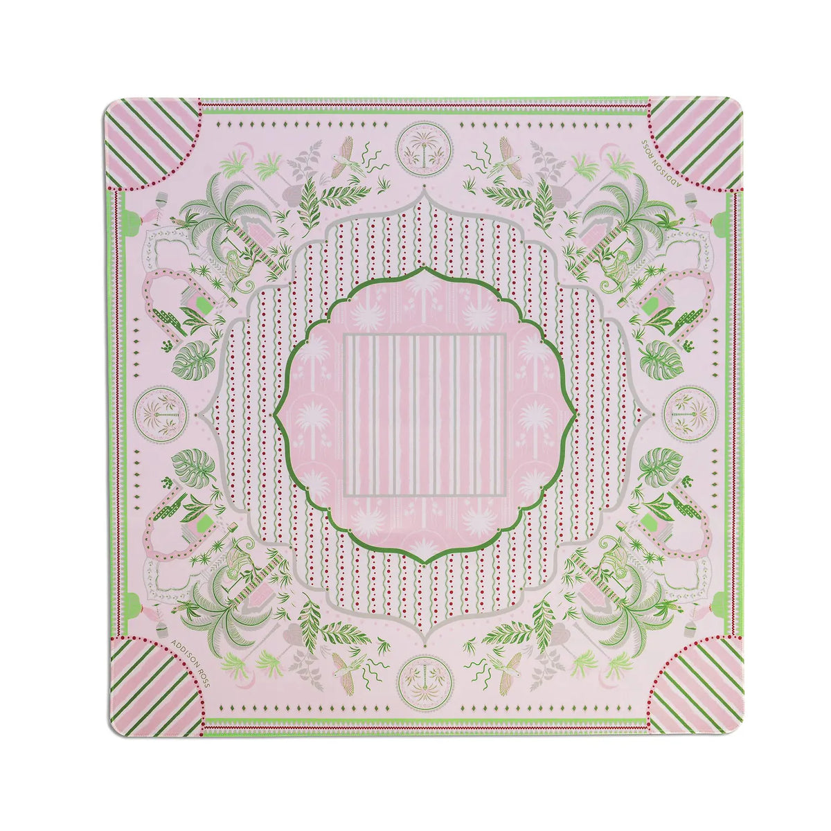 Addison Ross Palm Beach Green Mahjong Mat