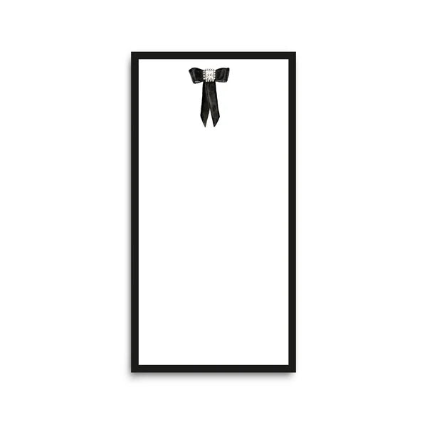 Good JuJu Ink Antique Black Bow Notepad