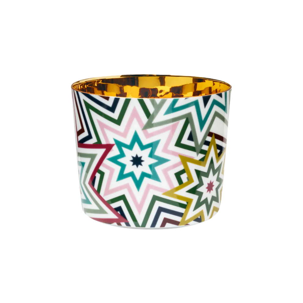 Sieger by Fürstenberg Sip Of Gold Sip Of Gold Paraíso Colored Stars Champagne Tumbler