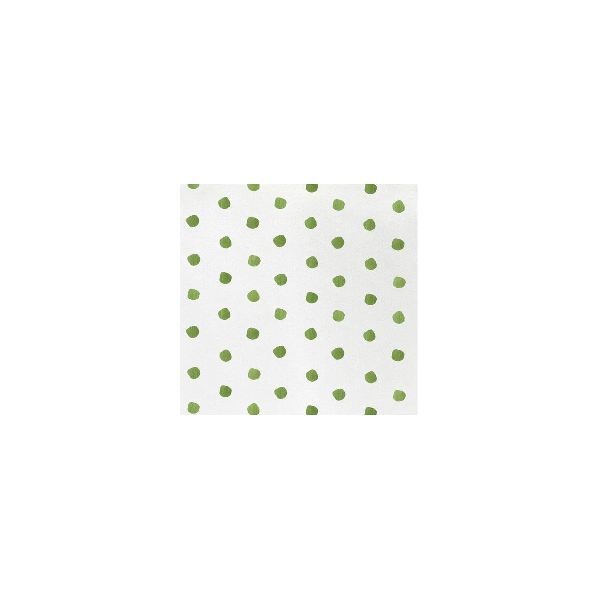 Vietri Papersoft Napkins Dot Cocktail Napkins - Green
