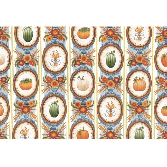 Hester & Cook Antique Pumpkin Frame Placemat