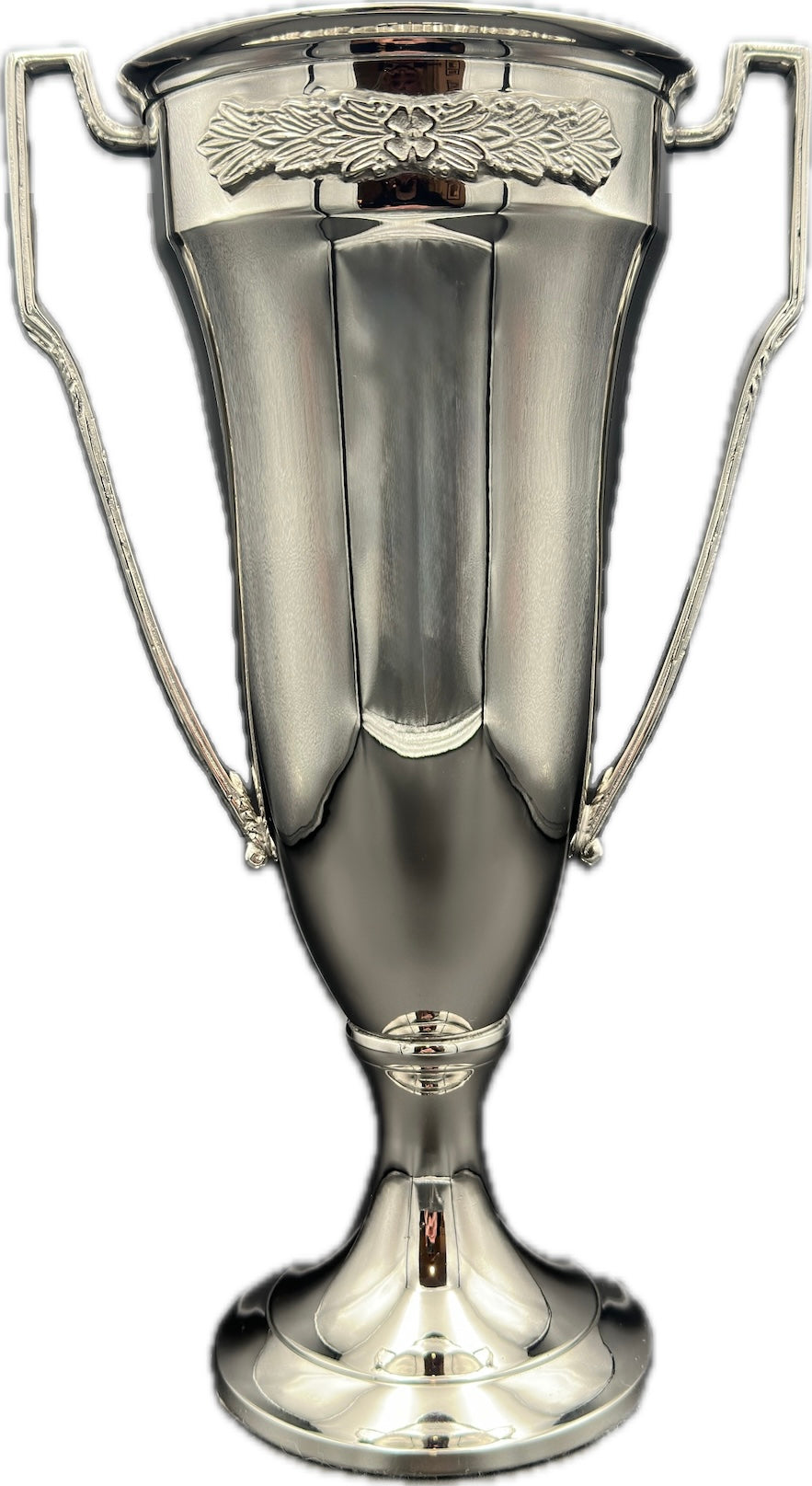 Saint Austin Company Tall Silver Plated Trophy