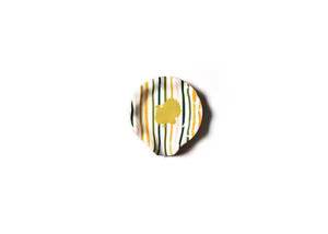 Turkey Stripes Ruffle Spoon Rest