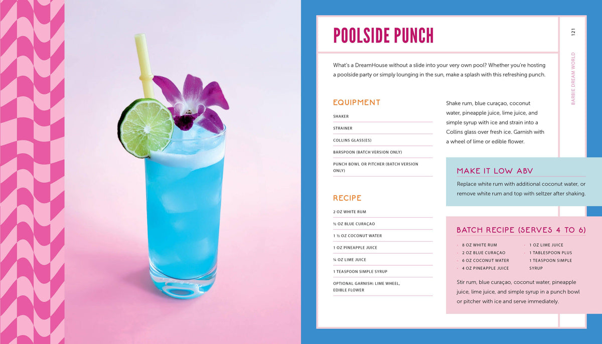 Barbie: The Official Cocktail Book: Hardcover