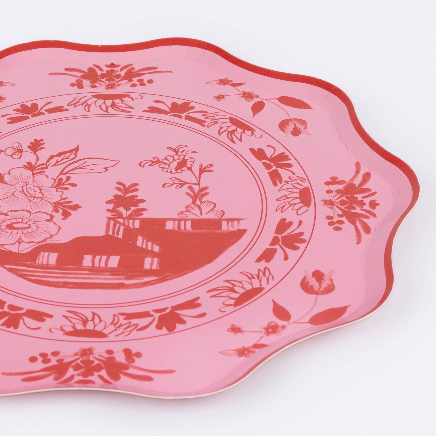 Meri Meri Pink Vintage Botanical Dinner Plates