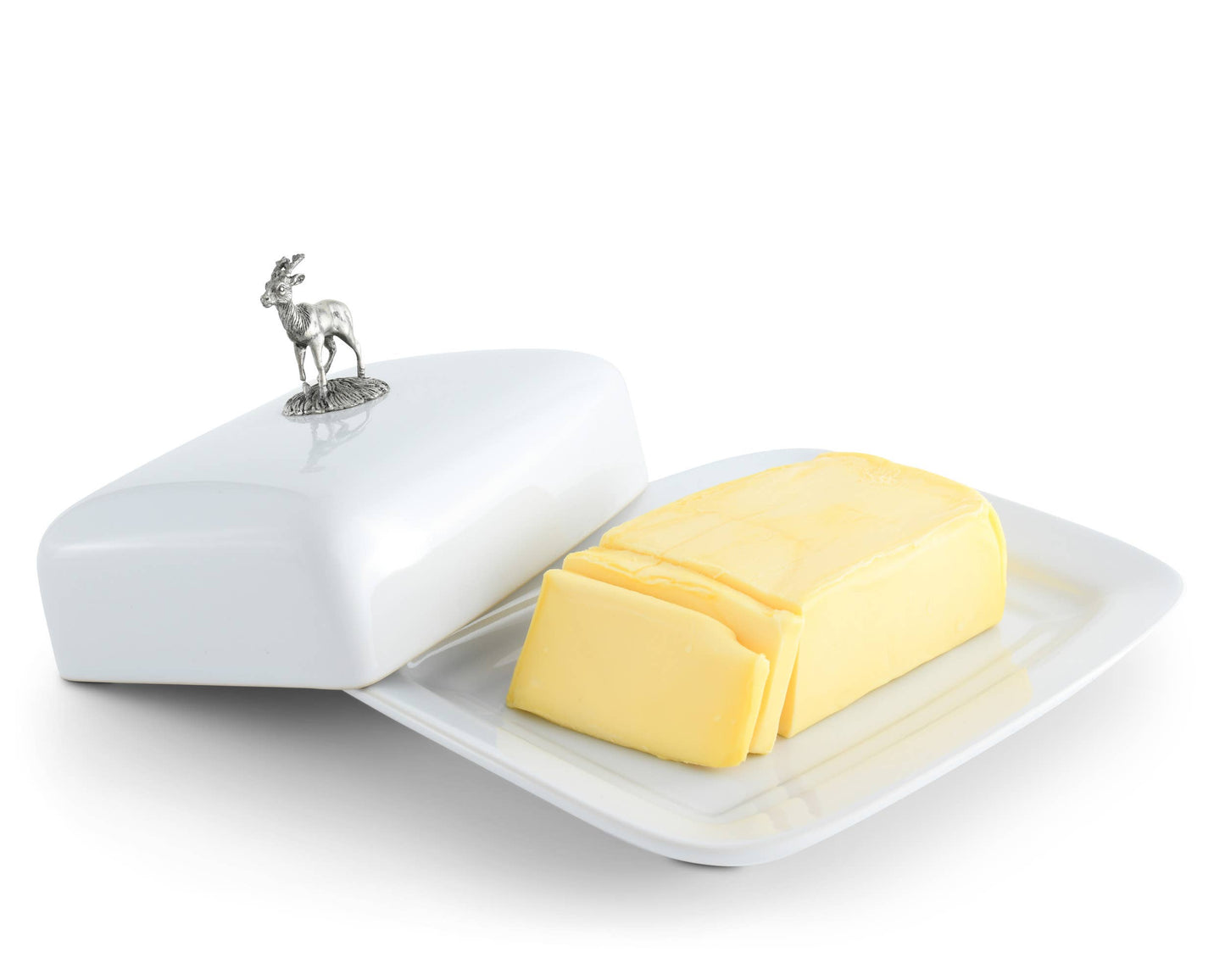 Stag Butter Dish