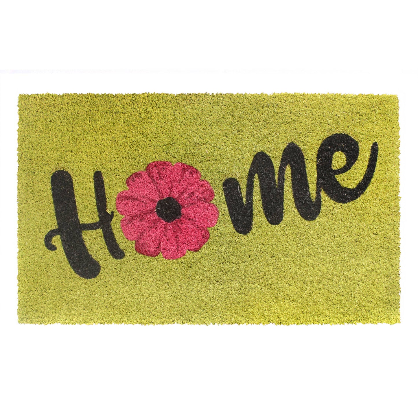 Home Pink Flower Doormat: 18"x30"