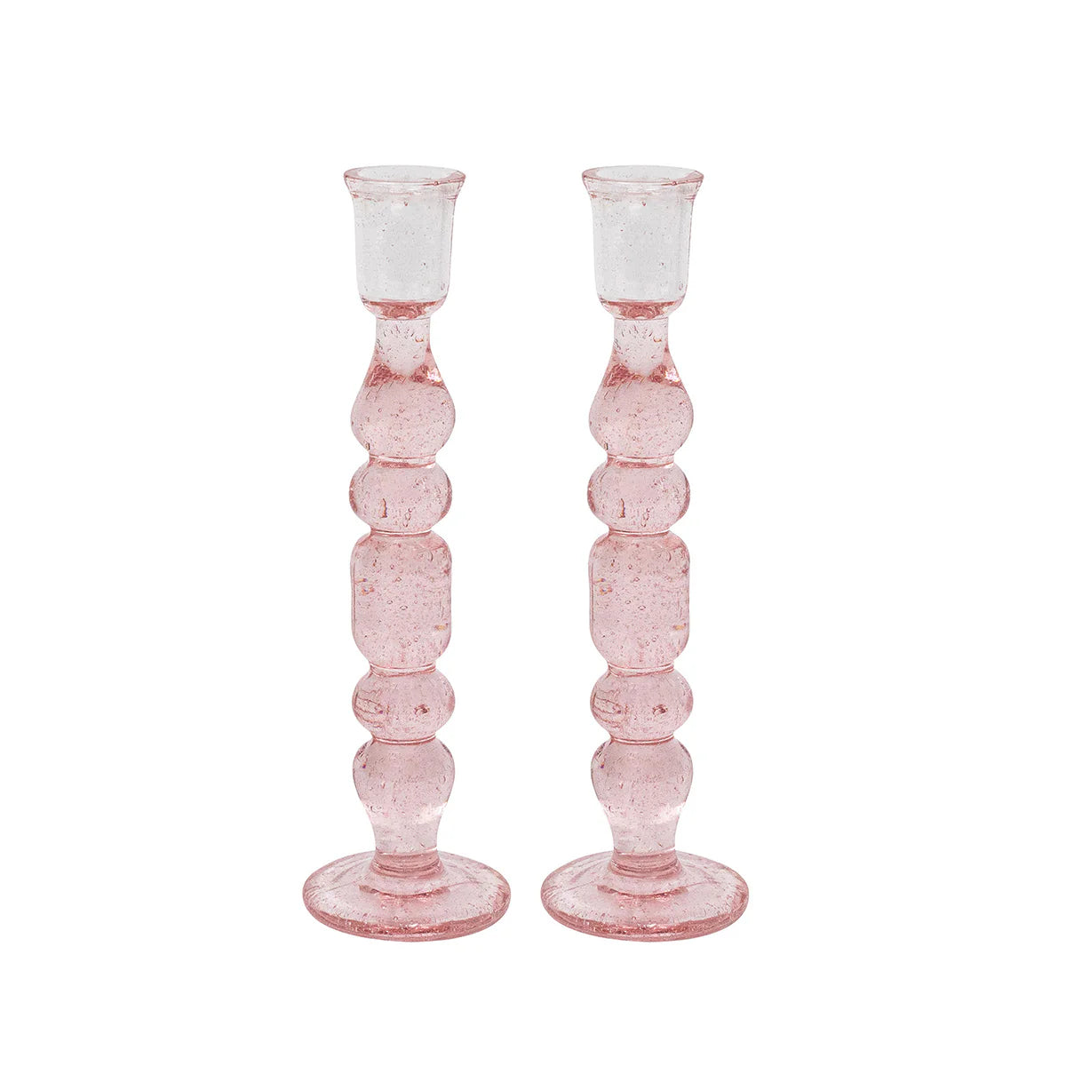 Provence 9" Candlestick Set/2 - Blush