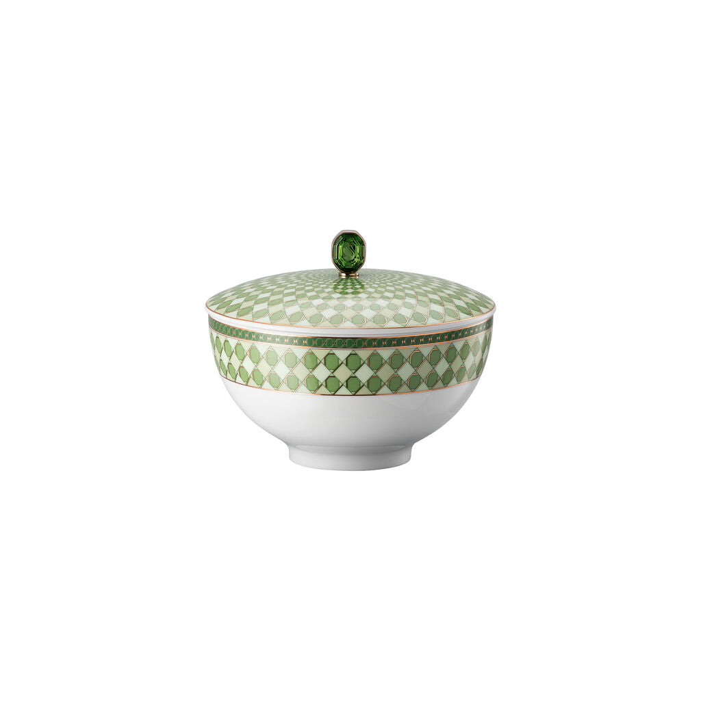 Fern Lidded Bowl