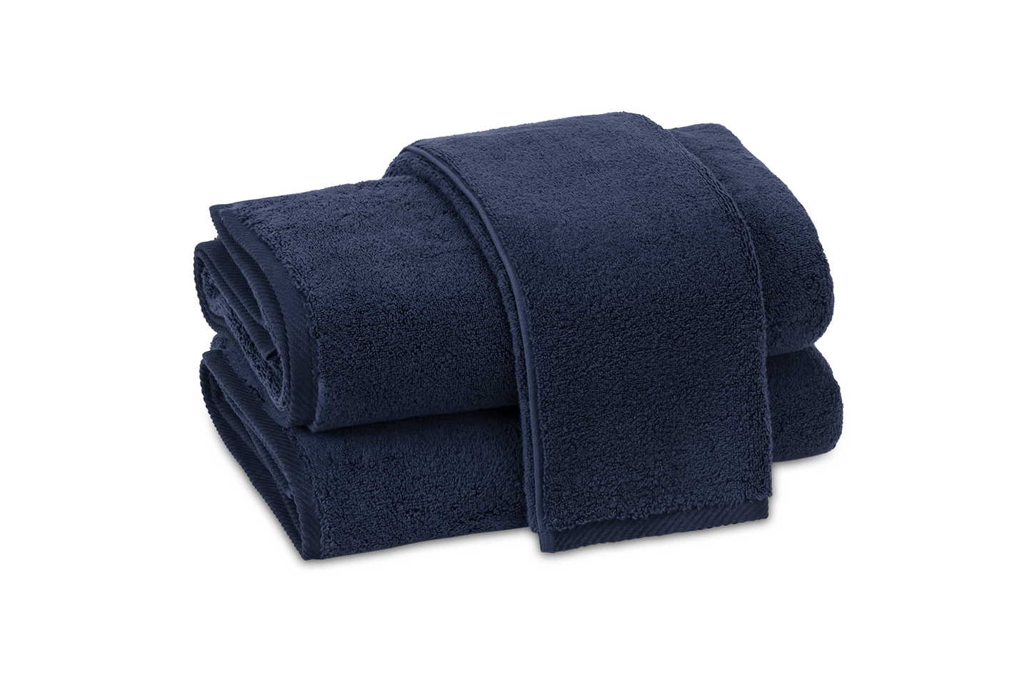 Milagro Navy Fingertip Towel