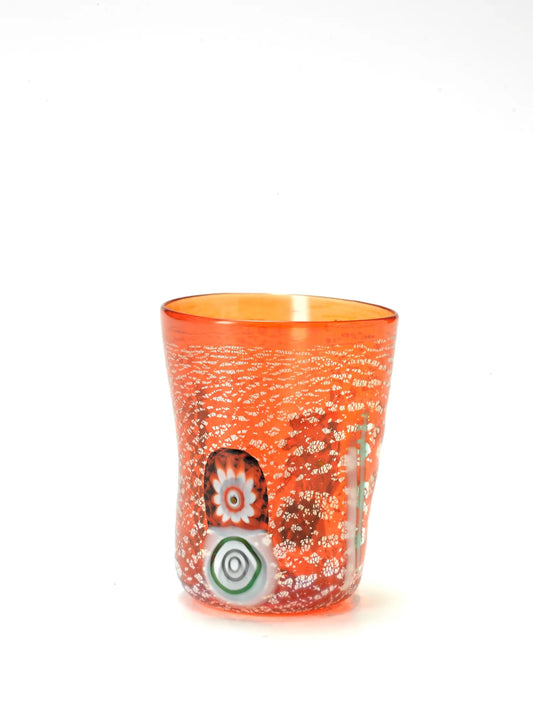 Bicchieri di Murano Tumblers Orange (Set of 2)