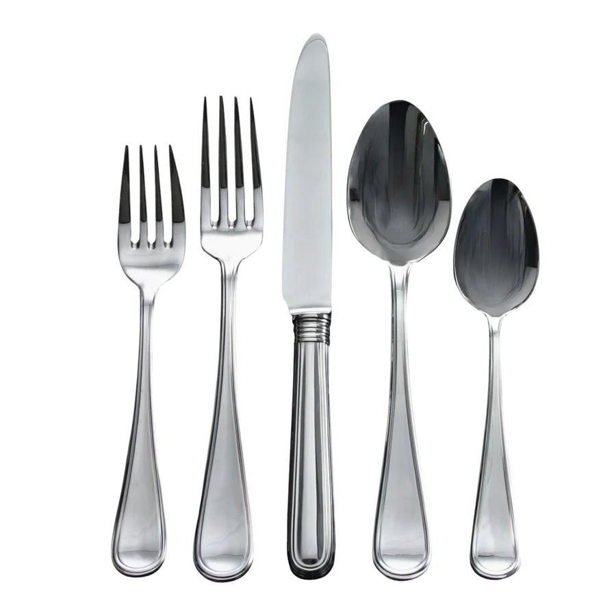 Ricci Ascot Mirrored 18/10 Stainless Steel 20 Piece Flatware Set, Service For 4