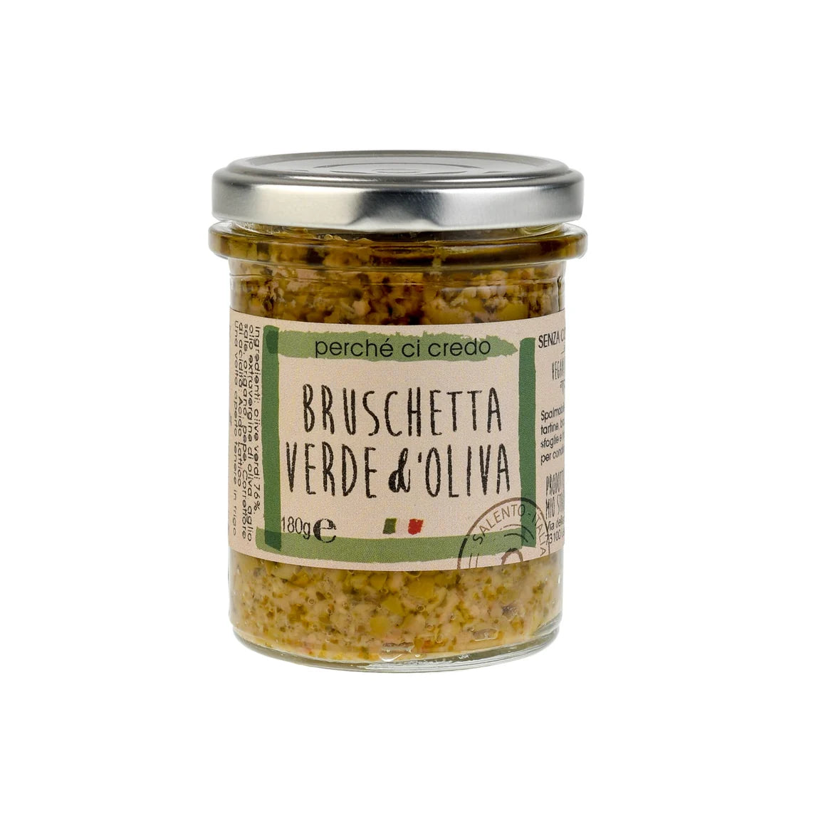 Perché Ci Credo Green Olive Bruschetta