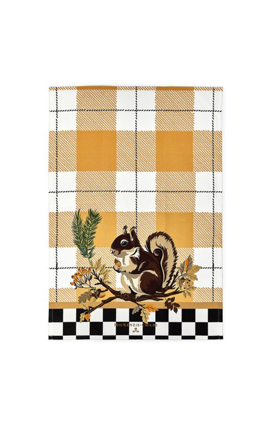 Squirrel Dish Towel