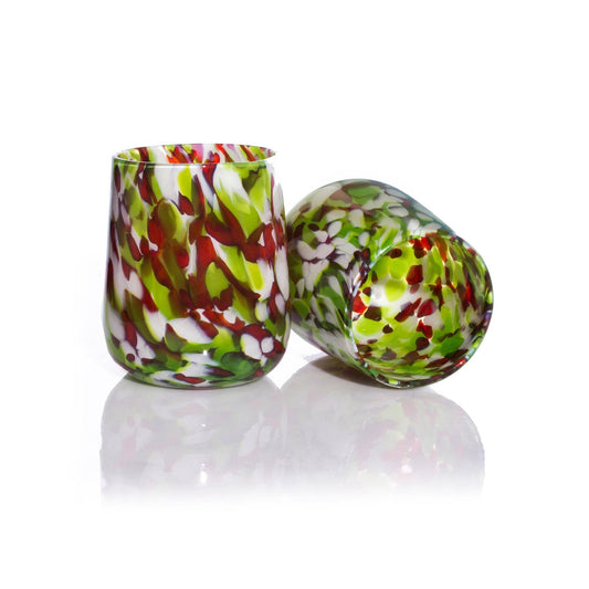 Lime Red Set of 2