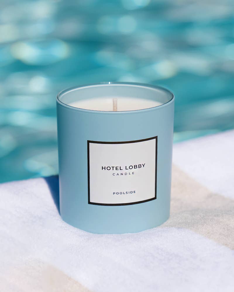 Hotel Lobby Poolside - Luxury Soy Candle - 9.75 oz