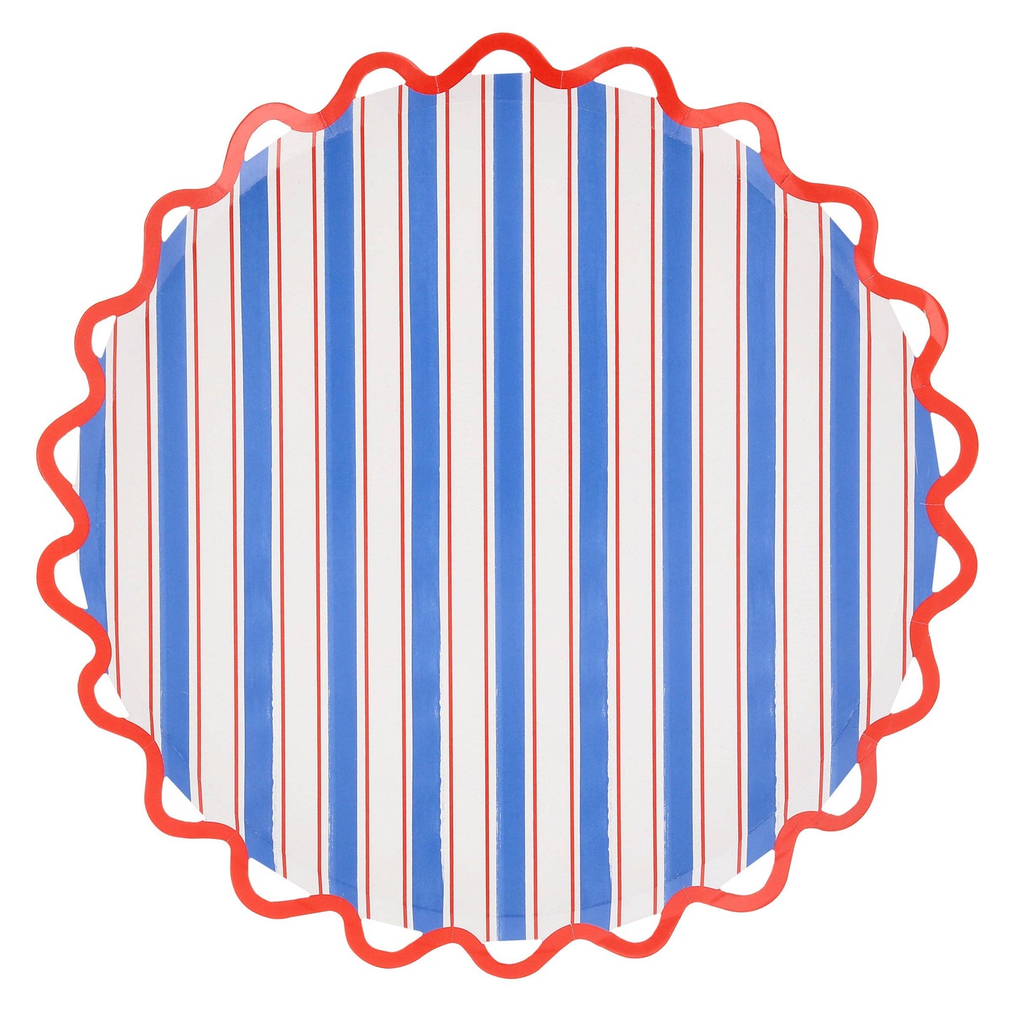 Meri Meri Nautical Striped Dinner Plates