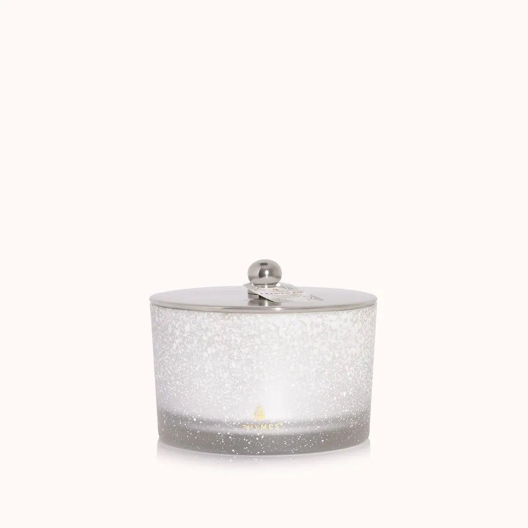 THYMES Frasier Fir® Flocked 3-Wick Poured Candle