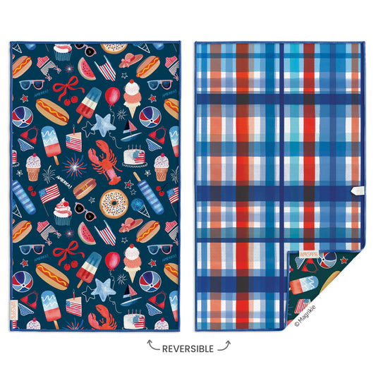 WerkShoppe Summer Favorites Microfiber Kitchen Towel