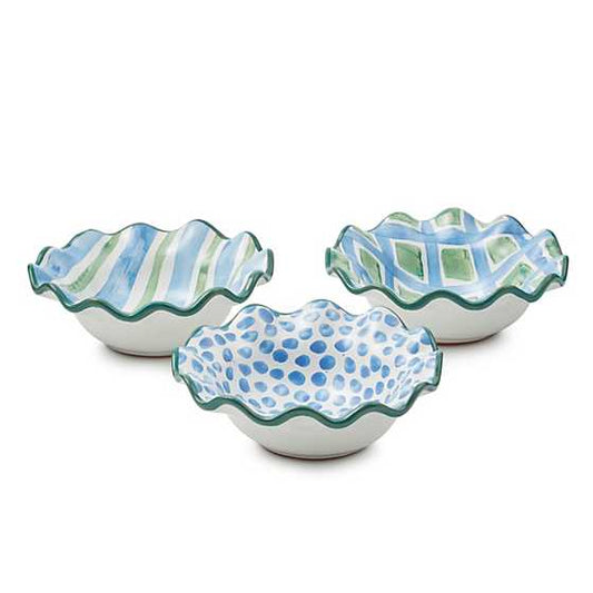 Pencil & Paper Ceramic Berry Bowl (Set of 3)